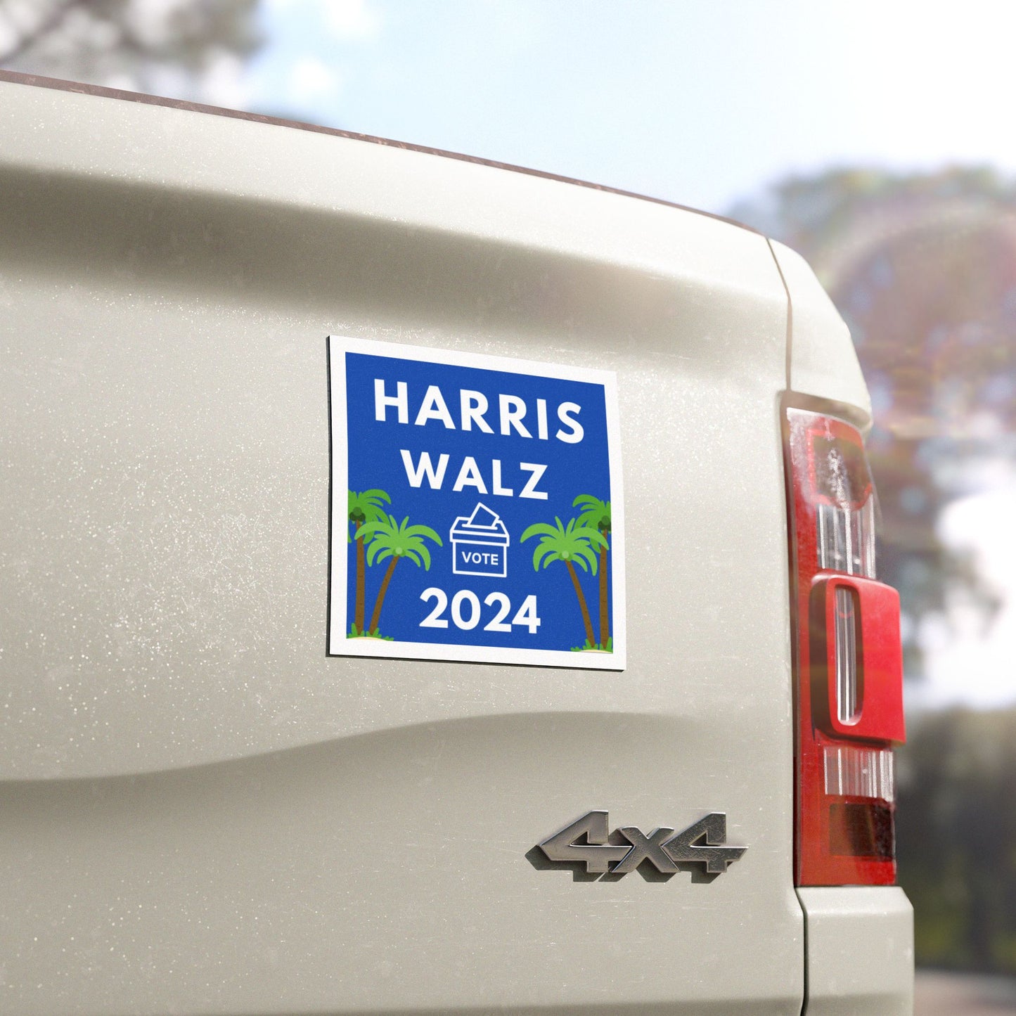 Harris-Walz 2024 Magnet 5" x 5"