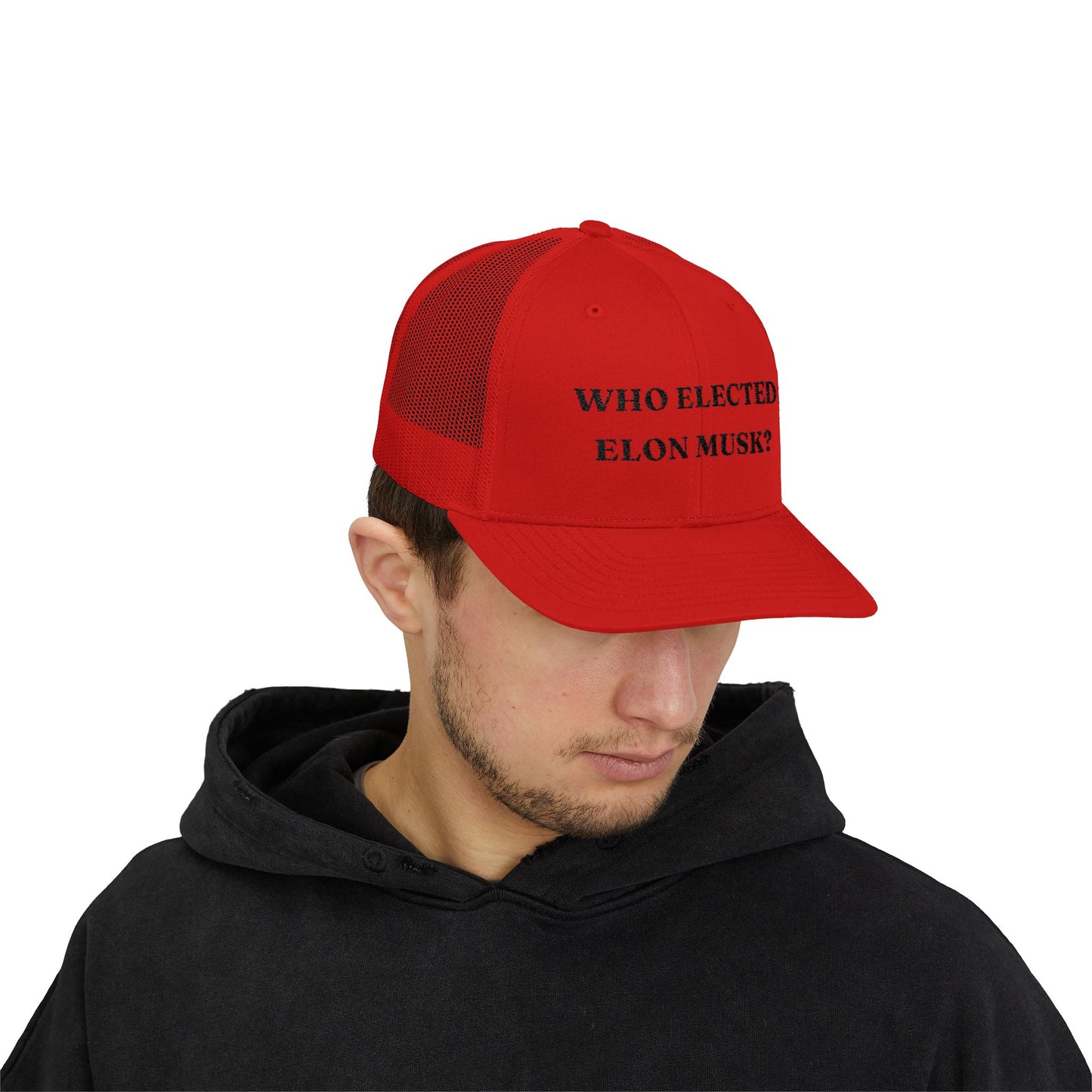 Who Elected Elon Musk? Snapback Cap