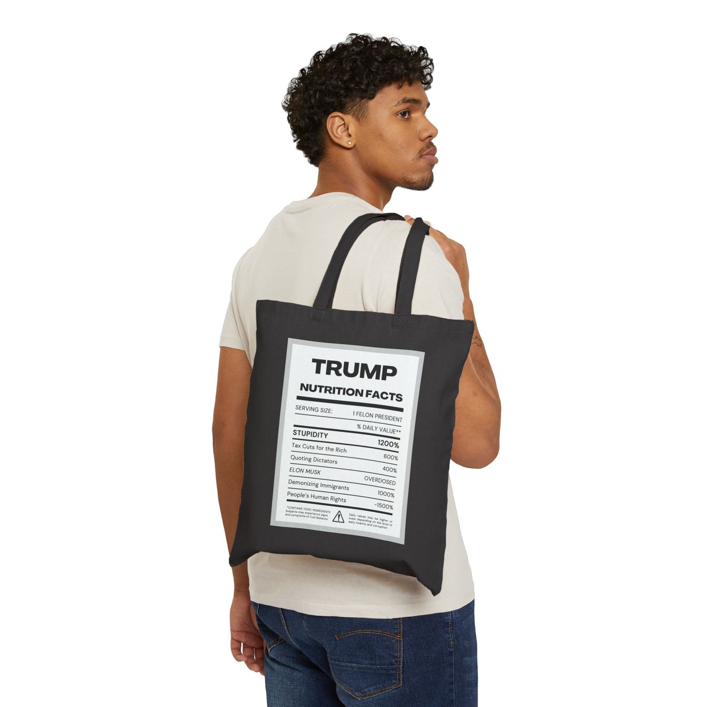 Trump Nutrition Facts - Canvas Tote Bag