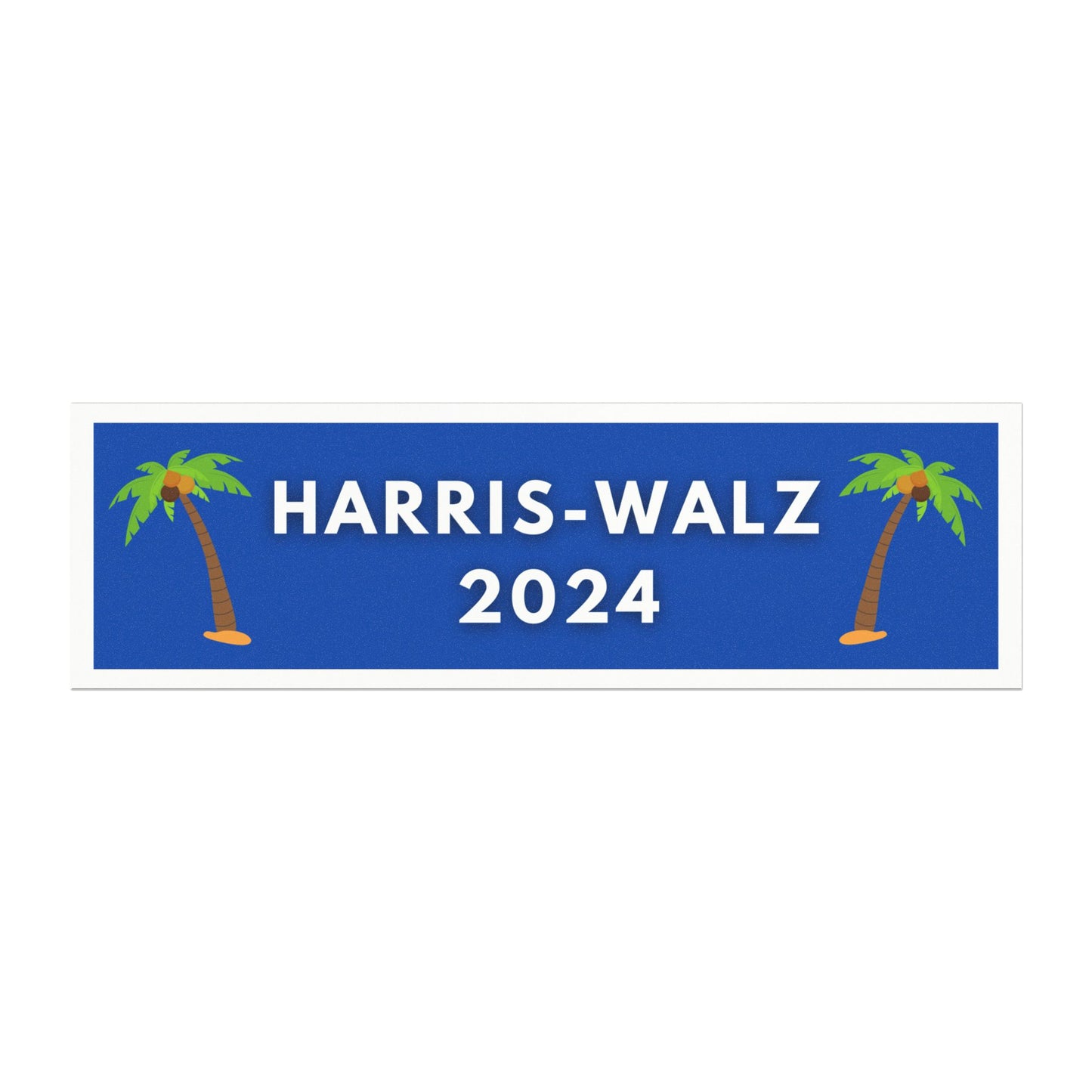 Harris-Walz 2024 Magnet 11" x 3"