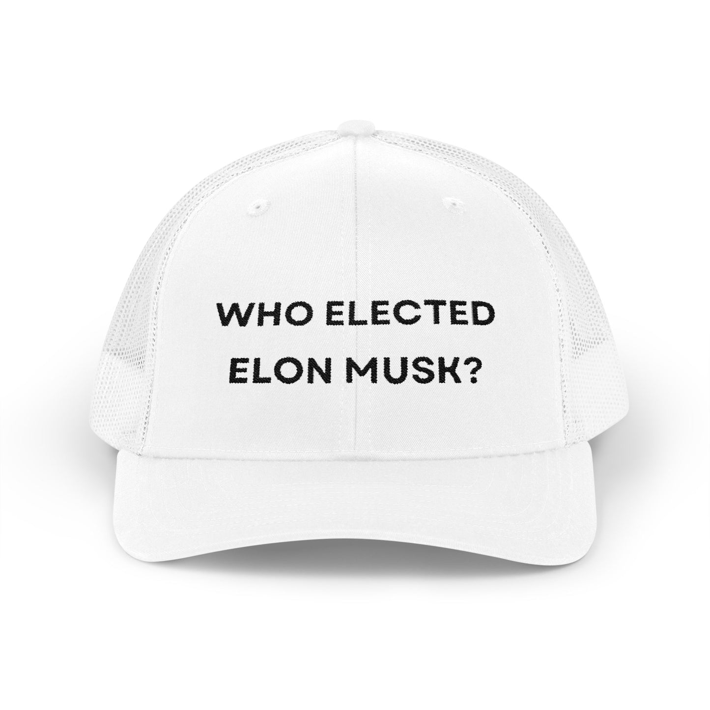 Who Elected Elon Musk? Snapback Cap